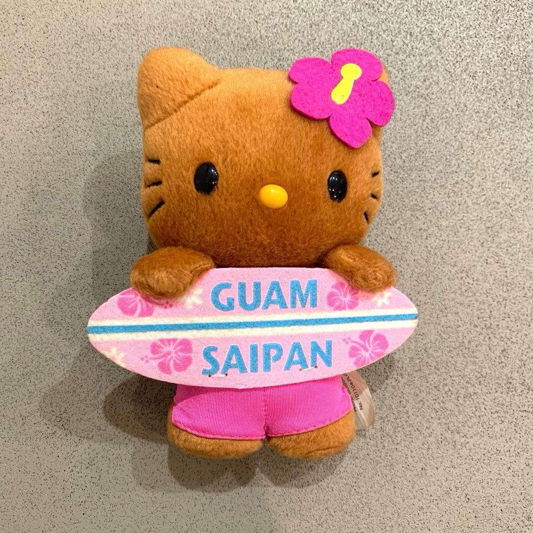 キティ グアム サイパン ぬいぐるみ 海外 限定 日焼け ガングロ