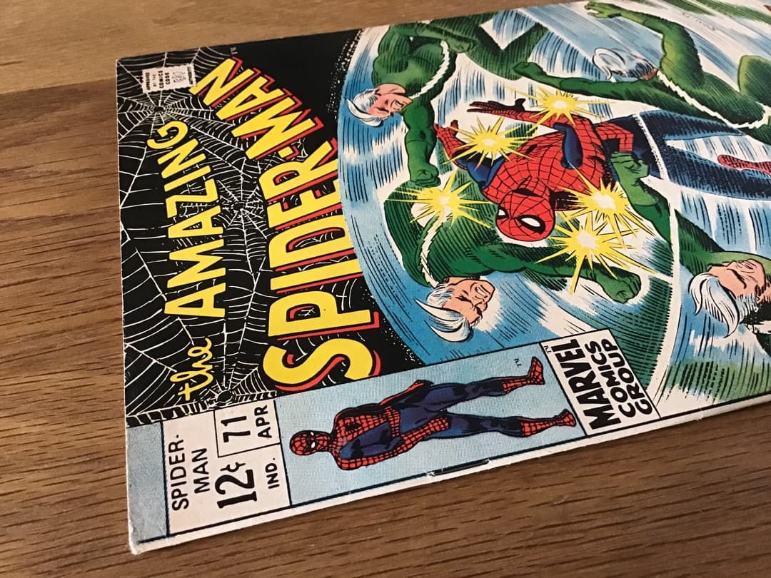 アメージングスパイダーマン #71 クイックシルバー❗️アメコミリーフ