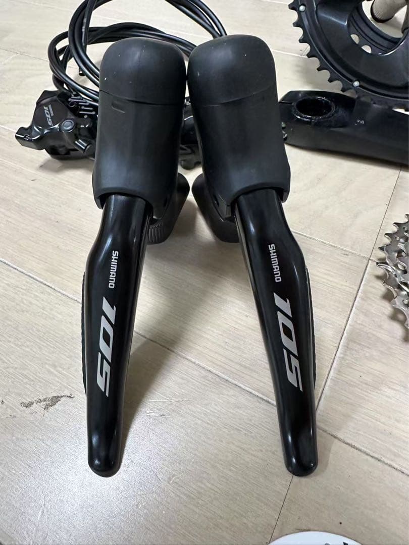 SHIMANOシマノ R7170 105 電動Di2グループセット165