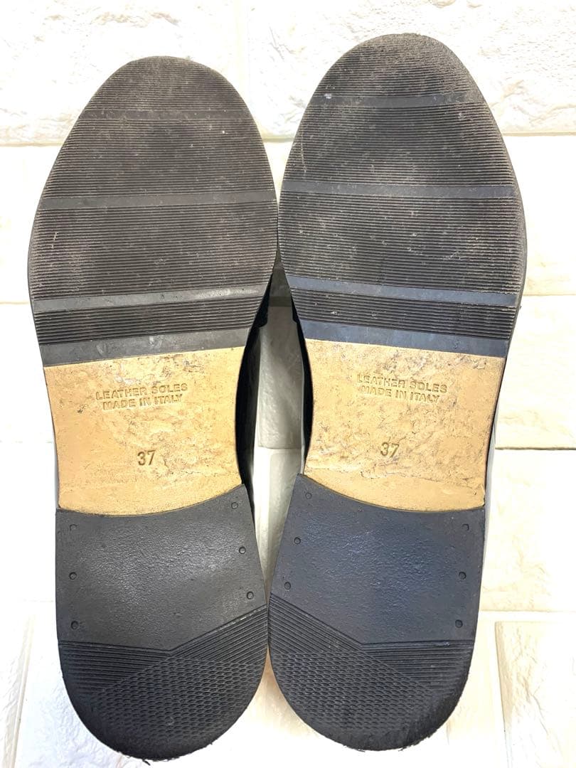 老舗Bellini ベリーニ1951ブラックローファー サイズ37 23.5cm