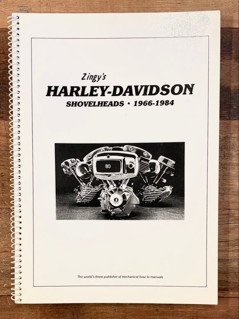 Zingy's ジンギーズ　ハーレーメンテナンス本2冊セット
